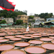 Shrimp paste is fermented and dried outdoors in Hong Kong (Photo: Gillian Tso/Getty Images)